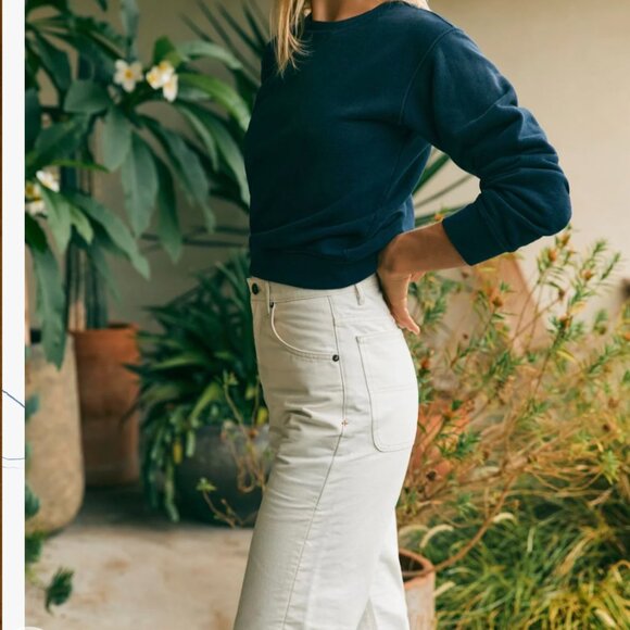 Immogene and Willie Augusta Washed White Canvas - Picture 3 of 7